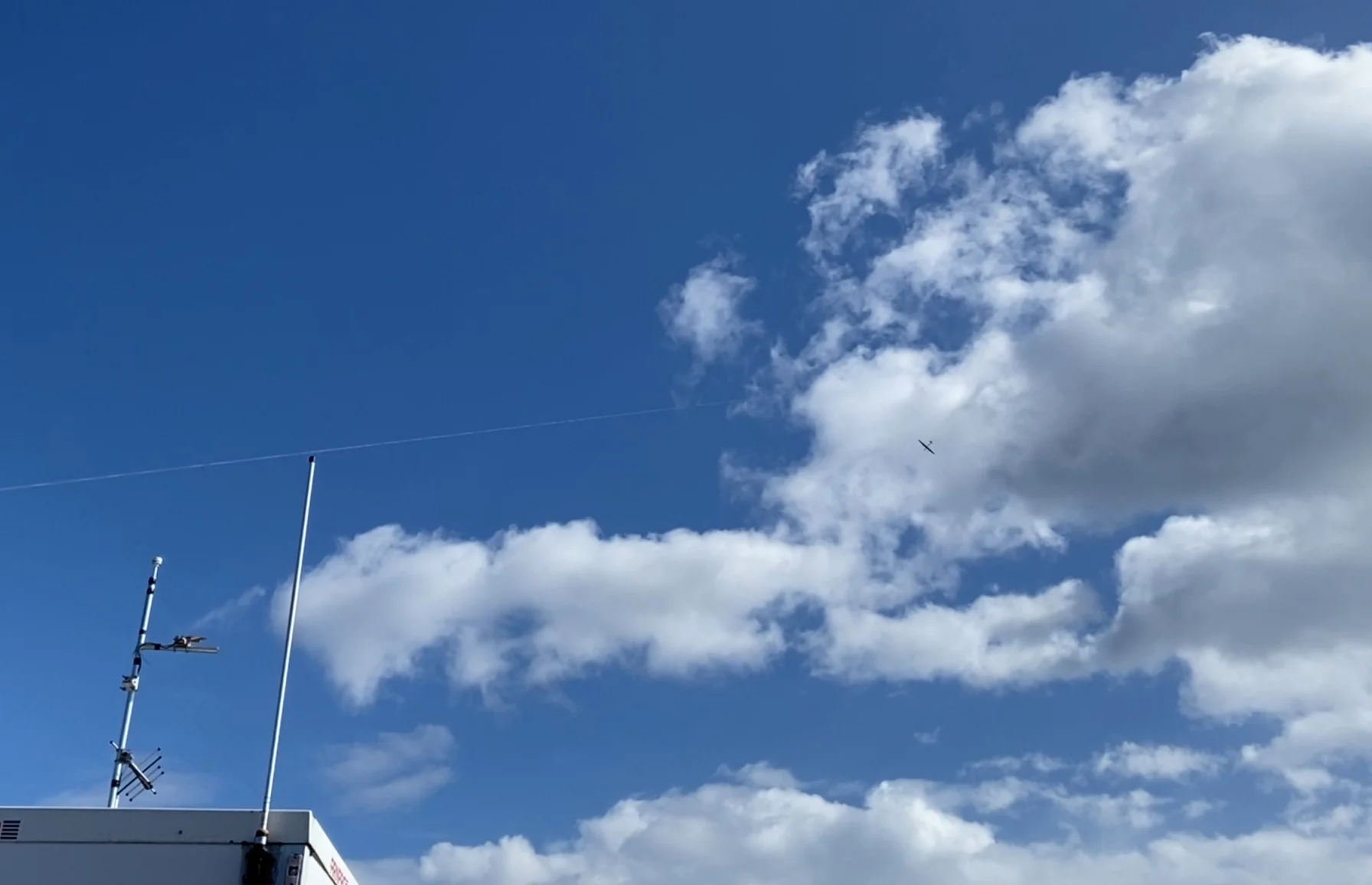 Kitewall at operational altitude